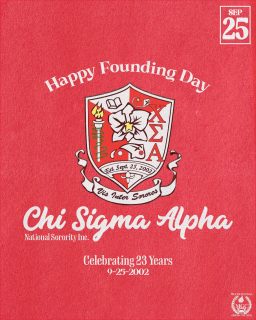 We would like to wish Chi Sigma Alpha National Sorority, Inc. a Happy 23rd Founding Day!
We wish you all the best! ❤️
@wsuchisigs