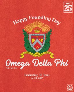 We would like to wish Omega Delta Phi Fraternity Inc. a Happy 28th Founding Day!

We wish you all the best! ❤️

@wsu.odphi