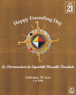 We would like to wish La Hermandad de Oquichtli Macuilli Tonatiuh a Happy 30th Founding Day!
We wish you all the best! ❤️
@oemete