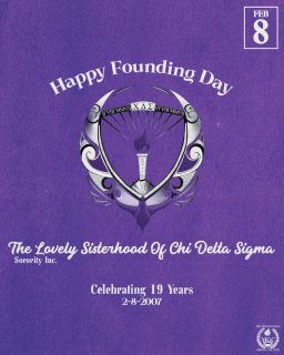We would like to wish The Lovely Sisterhood of Chi Delta Sigma Sorority Inc. a Happy 19th Founding Day!

We wish you all the best! ❤️

@wsu.chidsig