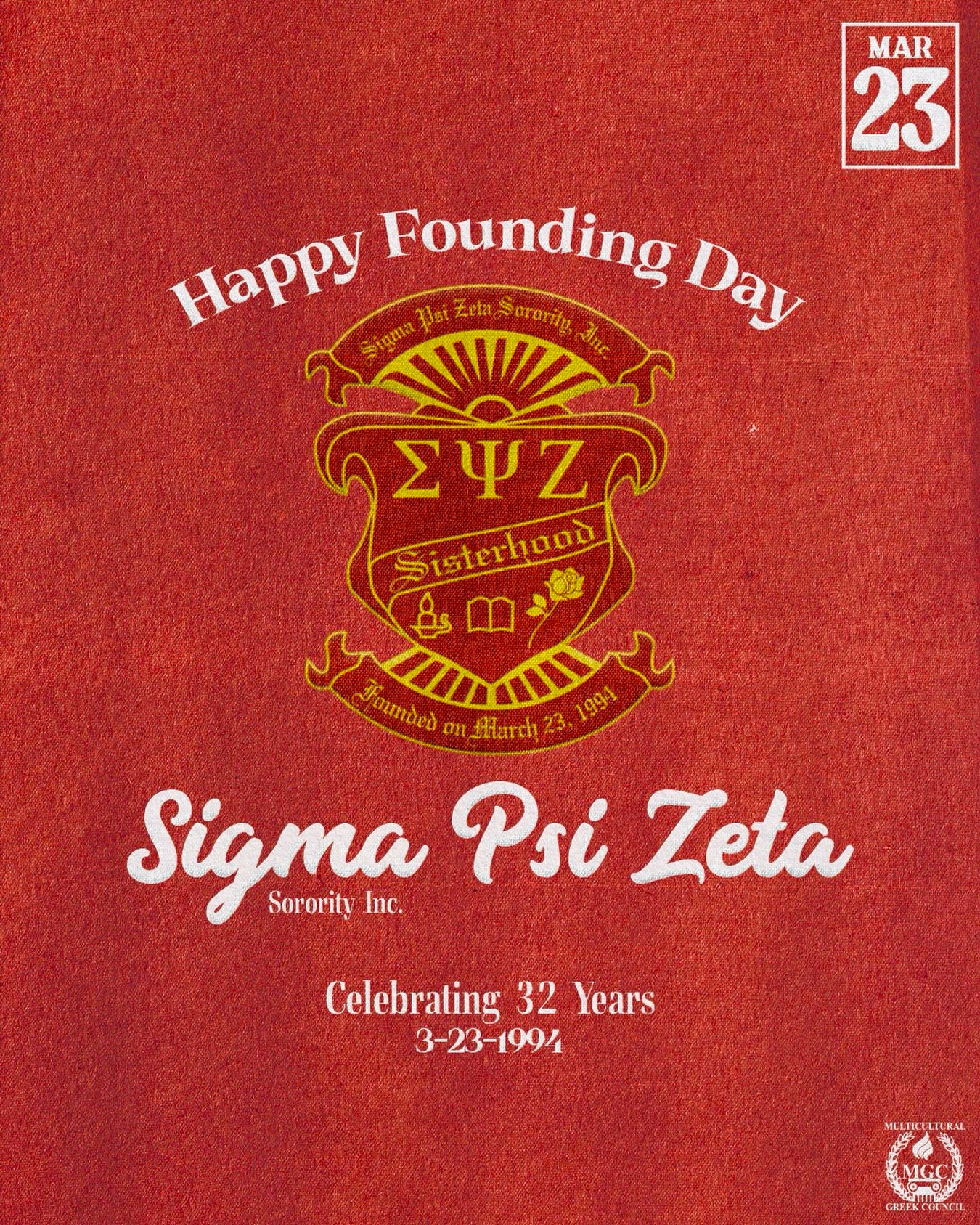 We would like to wish Sigma Psi Zeta Sorority Inc. a Happy 32nd Founding Day!

We wish you all the best! ❤️

@wsu.syz