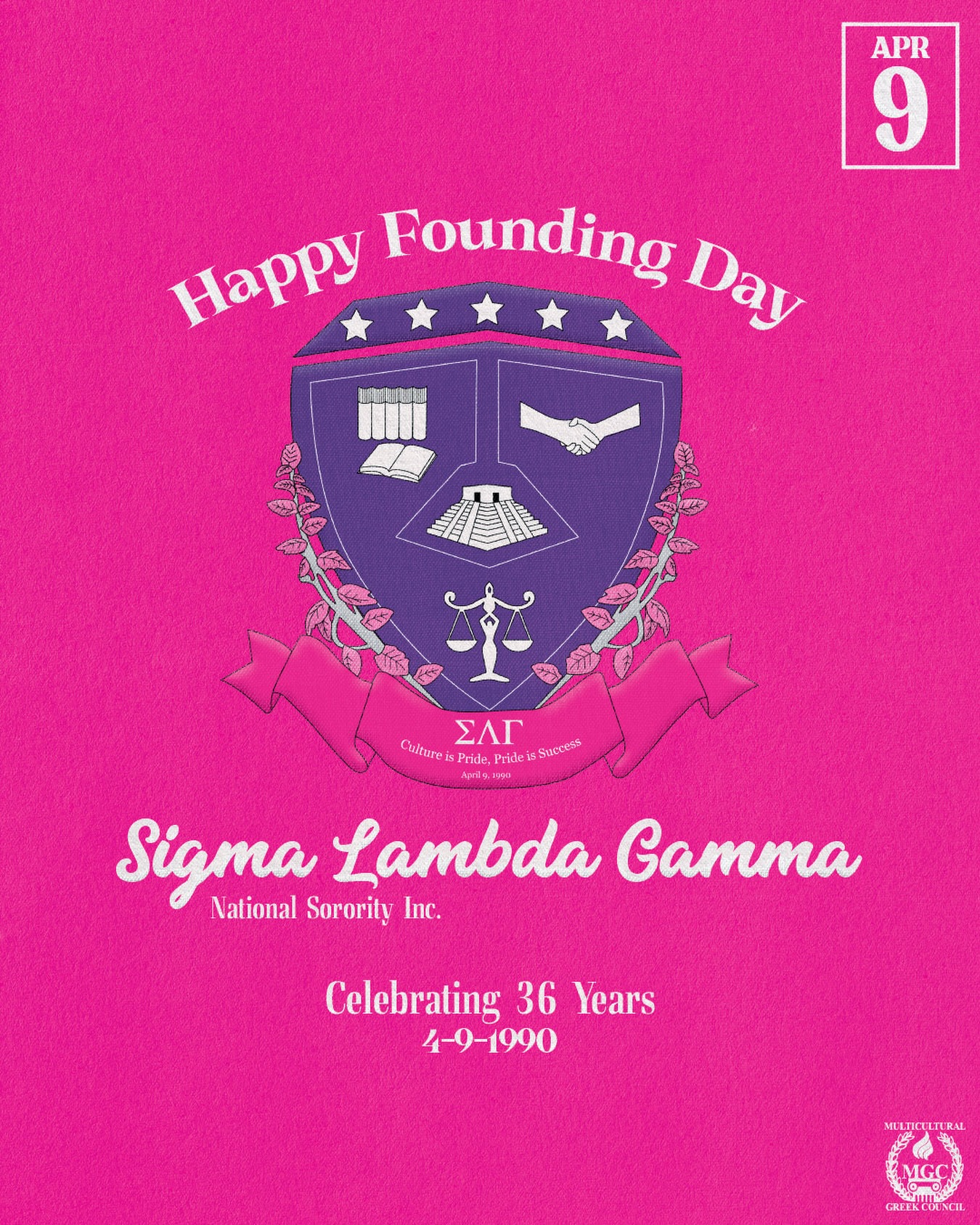 We would like to wish Sigma Lambda Gamma National Sorority Inc. a Happy 36th Founding Day!

We wish you all the best! ❤️

@wazzugammas
